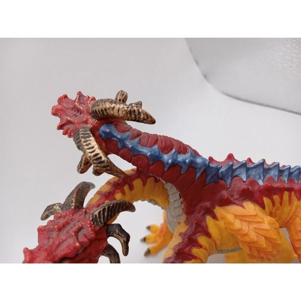 3 Headed Fire Dragon Fantasy Figure Safari Ltd Toys Animals